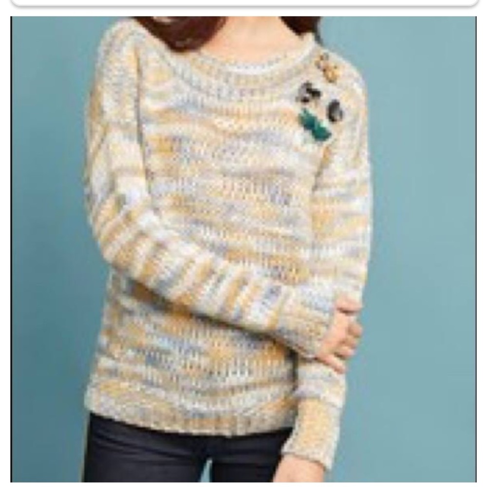 Moth Knitted Oversized Sweater - image 1